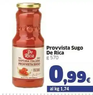 Sigma De rica Passata di pomodoro offerta