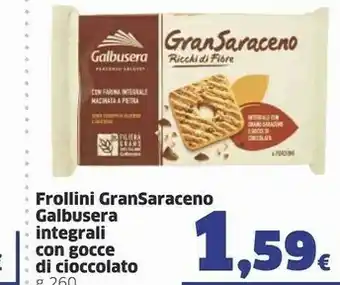 Sigma Galbusera Frollini Gransaraceno offerta