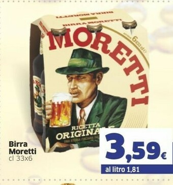 Sigma Moretti Birra offerta