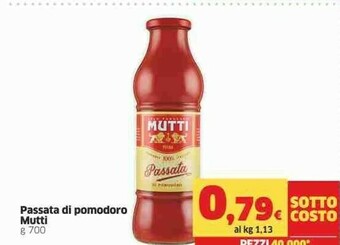 Sigma Mutti Passata di pomodoro offerta
