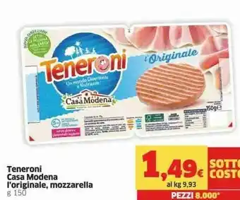 Sigma Casa Modena Hamburger offerta