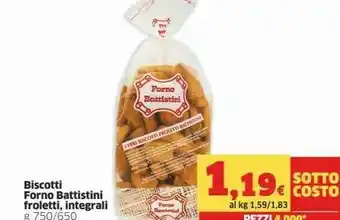 Sigma Forno battistini Biscotti offerta