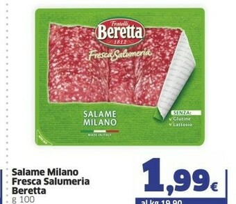 Sigma Beretta Salame milano offerta