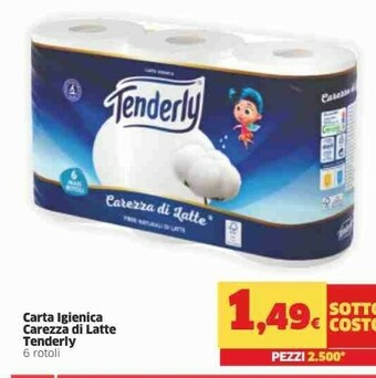 Sigma Tenderly Carta igienica offerta