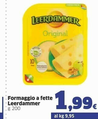 Sigma Leerdammer Formaggio offerta