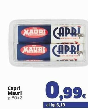 Sigma Mauri Formaggio di capra offerta