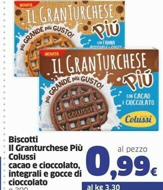 Sigma Colussi Biscotti offerta