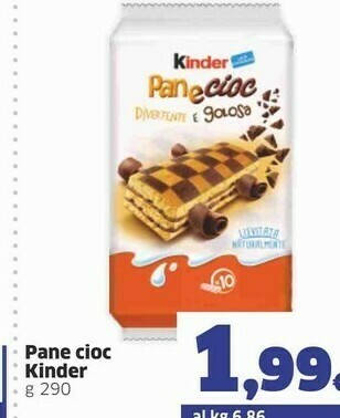 Sigma Kinder Merendine offerta