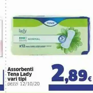 Sigma Tena Assorbenti offerta