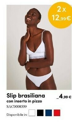 Terranova Slip donna offerta