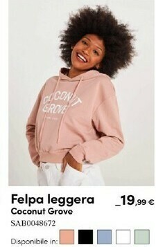 Terranova Felpe donna offerta