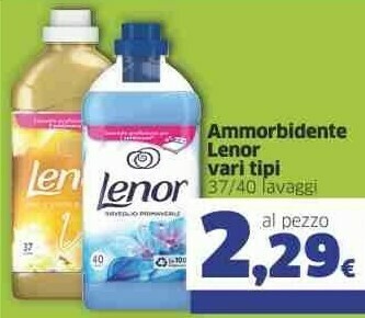 Sigma Lenor Ammorbidente offerta