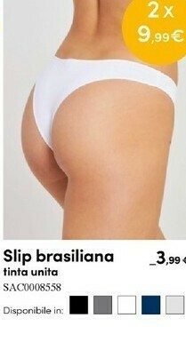 Terranova Slip donna offerta