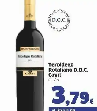 Sigma Cavit Vino rosso offerta