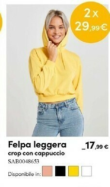 Terranova Felpe donna offerta