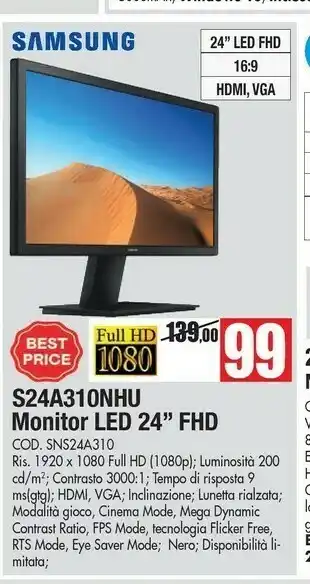 Vobis HP Monitor tv offerta
