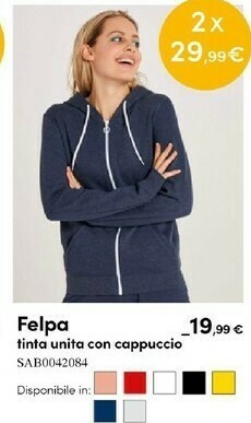 Terranova Felpe donna offerta