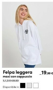 Terranova Felpe donna offerta