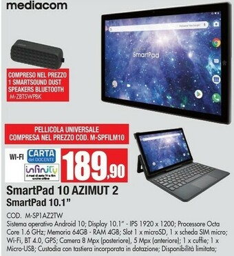 Vobis Mediacom Tablet mediacom offerta
