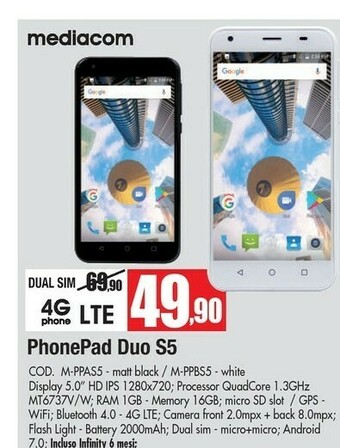 Vobis Mediacom Tablet mediacom offerta