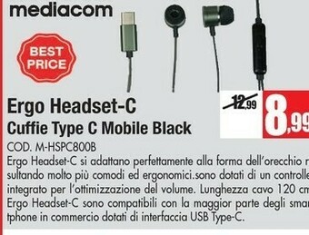 Vobis Mediacom Cuffie offerta