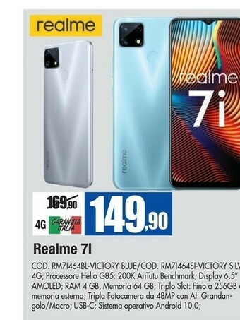 Wellcome Realme Smartphone android offerta