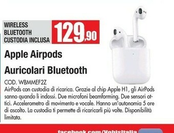 Vobis Apple Airpods offerta