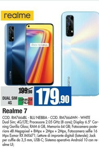 Wellcome Realme Smartphone android offerta