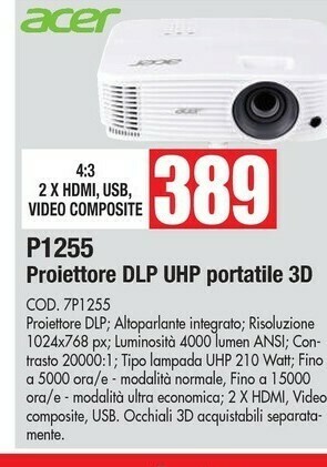 Vobis Acer Proiettore offerta