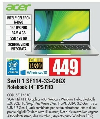 Vobis Acer acer aspire offerta