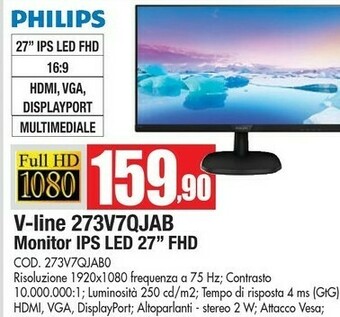 Vobis Philips Monitor tv offerta