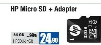 Wellcome HP Micro Sd 32Gb offerta