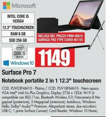 Vobis Microsoft Surface offerta