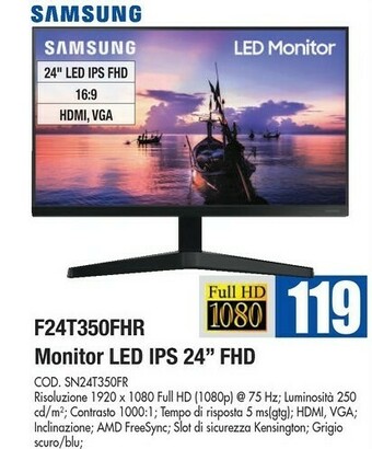 Wellcome Samsung Monitor tv offerta