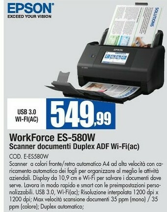 Wellcome Epson Stampante offerta