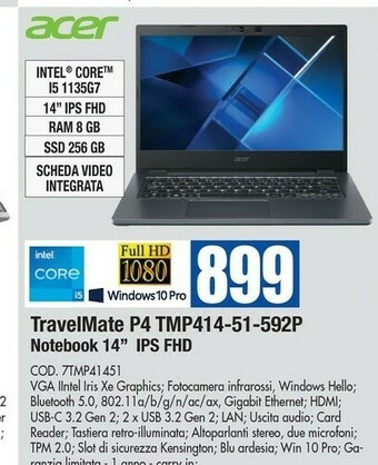 Wellcome Acer acer aspire offerta