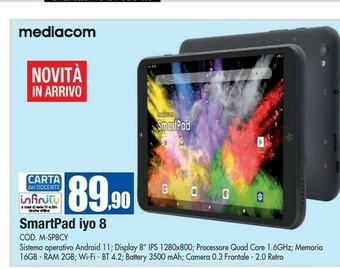 Wellcome Mediacom Tablet mediacom offerta