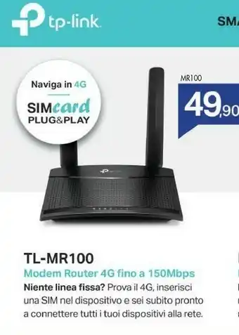Wellcome Tp Link Router wifi offerta
