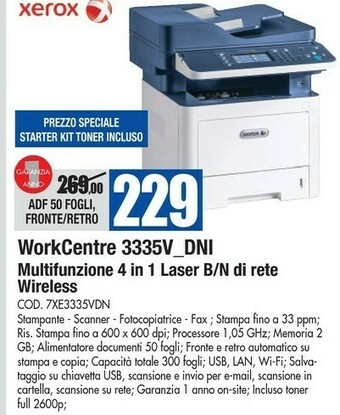 Wellcome Epson Stampante offerta