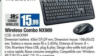 Wellcome Tastiera offerta