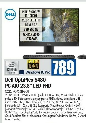 Wellcome Dell acer aspire offerta