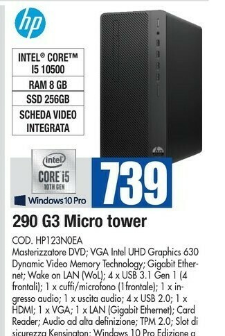 Wellcome HP acer aspire offerta