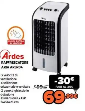 Expert Ardes Raffrescatore Aria AR5R04 offerta