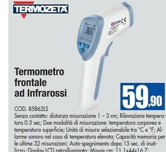 Wellcome Termozeta Termometro offerta