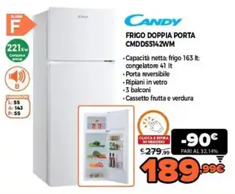 Expert Candy Frigo Doppia porta CMDDS5142WM offerta