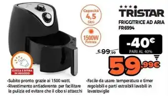 Expert Tristar Friggitrice ad aria FR6994 offerta