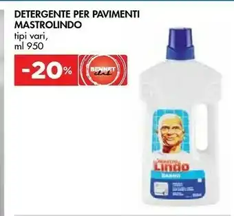 Bennet Mastrolindo Detergente Per Pavimenti offerta