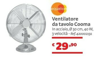 Bricocenter Ventilatore offerta