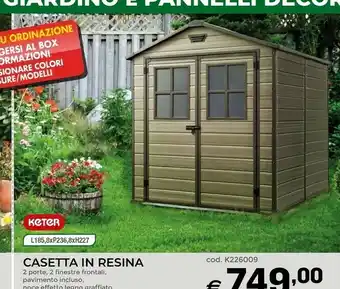 Keter Casette in legno