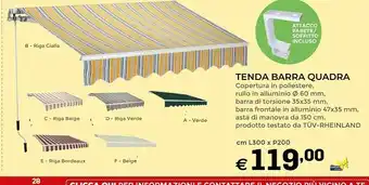 Brico OK Quadra Dondolo da giardino offerta